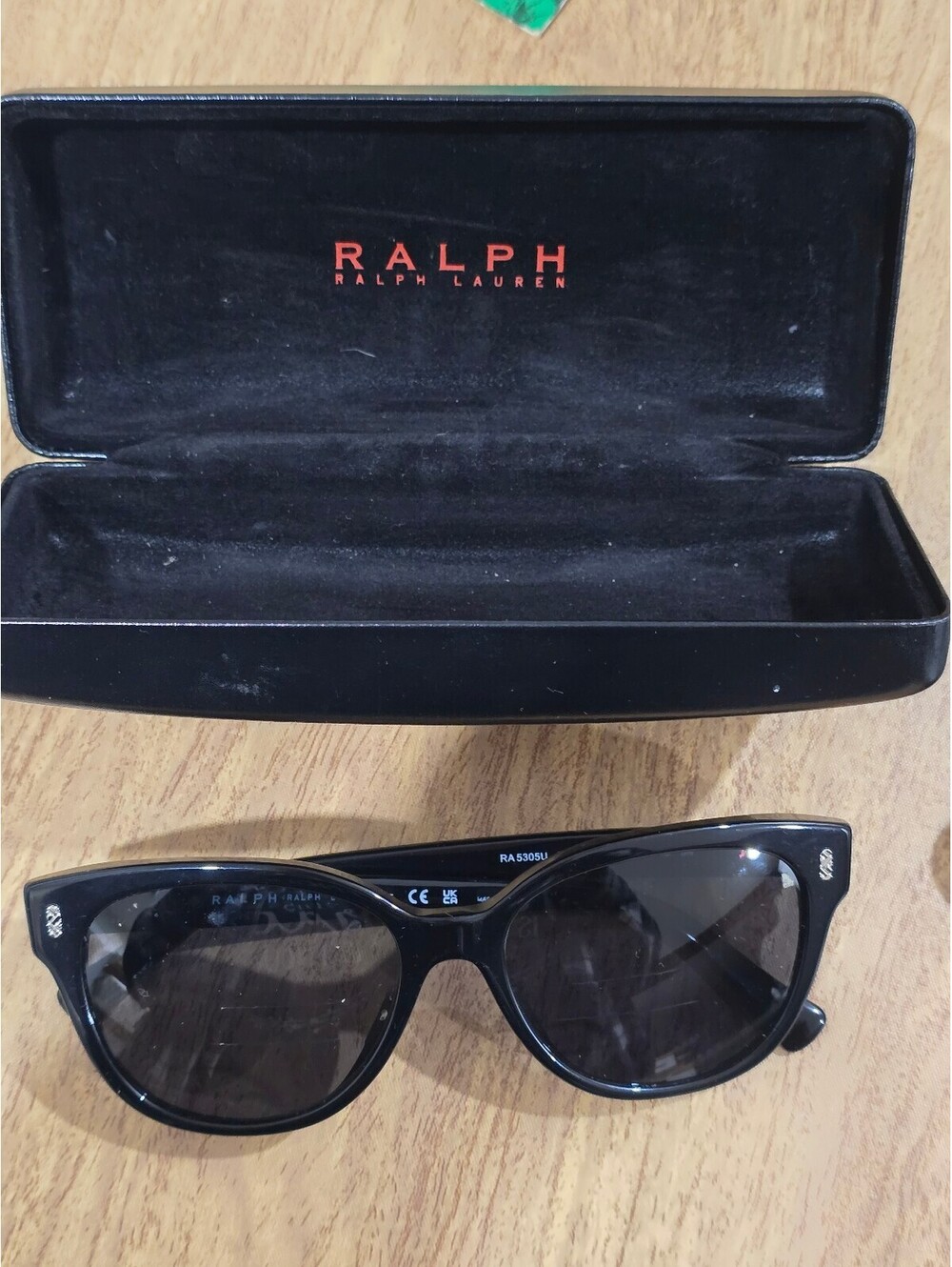 Authentic Ralph Lauren Frames Only & Clamshell Case Model (RA5265) (55-18-140)